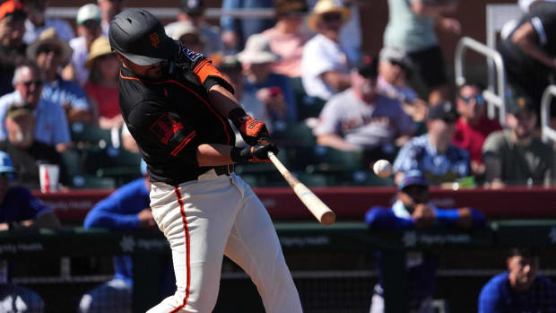 Former San Francisco Giants infielder J.D. Davis